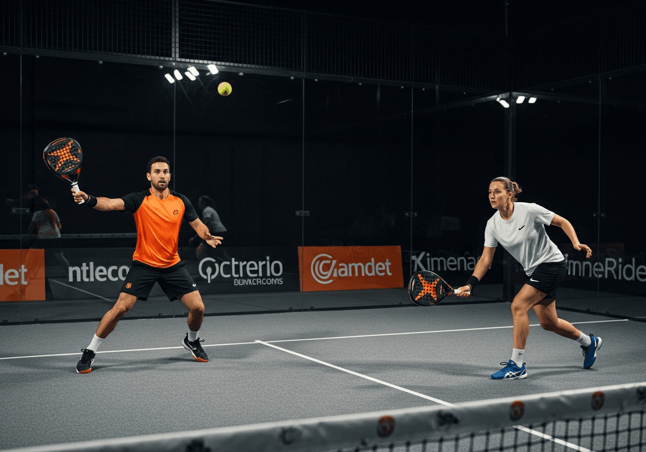 Padel i aksjon